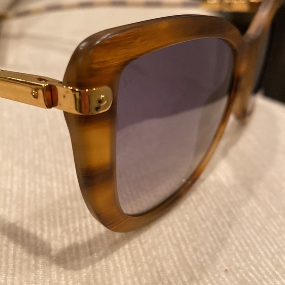 Authentic! LOUIS VUITTON Damier Azur Charlotte Sunglasses. - Picture 6 of 9